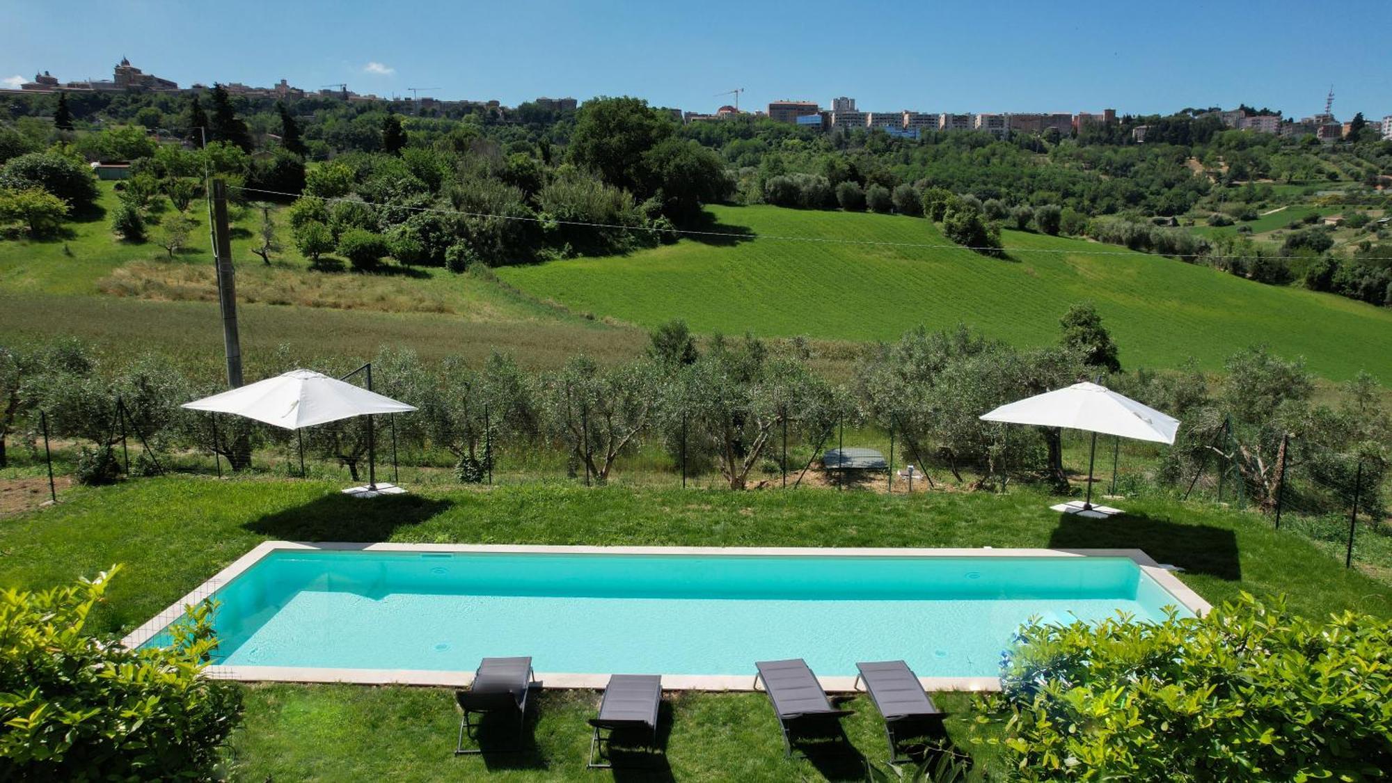 Dimora Rosa Bianca Hotel Macerata Buitenkant foto